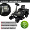 1035a0ce-c14d-4fbb-ba55-8c139d68cd09 BRAST Rasentraktor 61224 ESTART – Leistungsstarker Aufsitzmäher mit Elektrostart, 61 cm Schnittbreite und 150 L Grasfangkorb