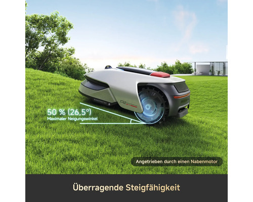 D8 Dreame A2 Mähroboter – Intelligente Rasenpflege ohne Begrenzungsdraht für Flächen bis 2.000 m²