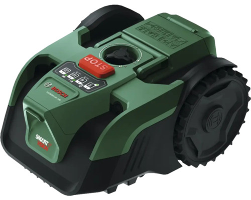 Mähroboter BOSCH VisiMow 18V-100 – Intelligente Rasenpflege ohne Begrenzungsdraht