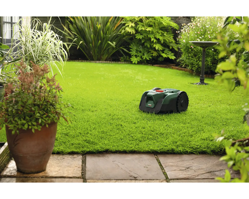 Mähroboter BOSCH VisiMow 18V-100 – Intelligente Rasenpflege ohne Begrenzungsdraht