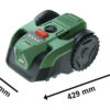 Mähroboter BOSCH VisiMow 18V-100 – Intelligente Rasenpflege ohne Begrenzungsdraht
