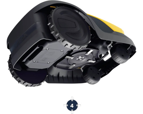 Mähroboter STIGA A6v – Kabellose Rasenpflege mit RTK-Cloud-Technologie für Flächen bis 600 m²