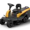 STIGA Akku-Aufsitzmäher Swift 372e inkl. 4 x 5 Ah Akkus & Ladegerät – Leise, kraftvoll und emissionsfrei mähen