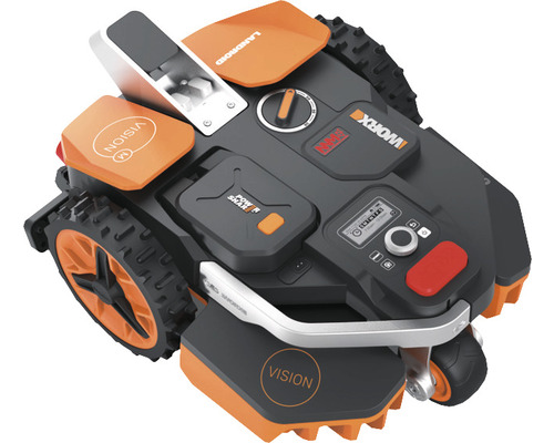 TT3 WORX Landroid Vision M600 – Intelligenter Akku-Mähroboter ohne Begrenzungskabel für Rasenflächen bis 600 m²