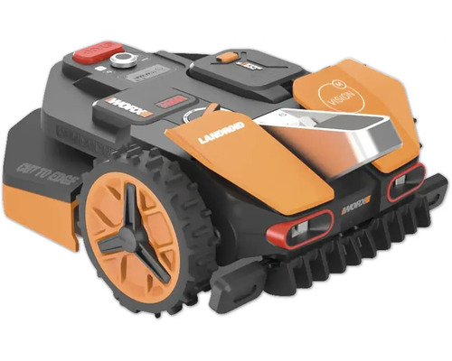 TT4 WORX Landroid Vision M600 – Intelligenter Akku-Mähroboter ohne Begrenzungskabel für Rasenflächen bis 600 m²