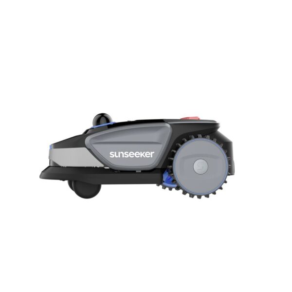 TTK5 Sunseeker S4 Mähroboter mit LiDAR-360°-3D – Intelligente Rasenpflege ohne Begrenzungskabel für Flächen bis 1.000 m²