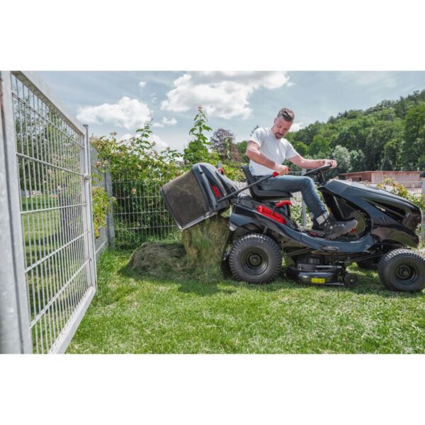 Benzin-Rasentraktor 'Easy 15-93.2 HD-A' 2-in-1 System 93 cm Schnittbreite